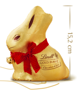 Vendita online Coniglietto Gold Bunny Maculato Lindt & Sprüngli al Latte (SCONTO 10%). Shop on line Coniglietto di cioccolato a