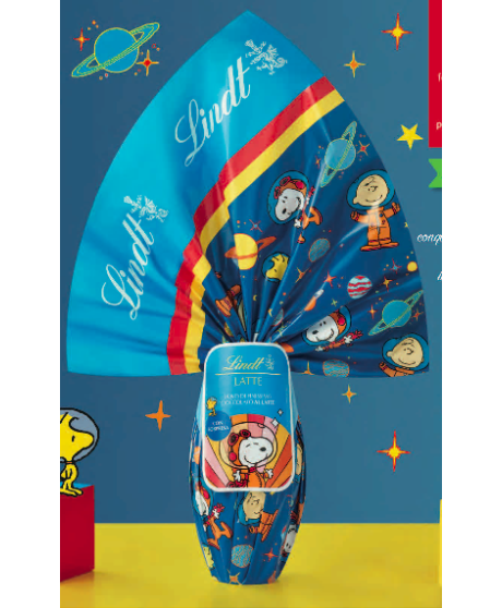 Lindt - Uovo Snoopy - Cioccolato al Latte - 240g