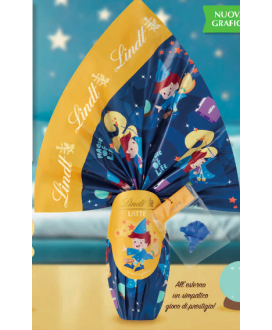 Vendita online Uovo di Pasqua Lindt & Sprüngli al latte classico maschio con doppia sorpresa da bambino (SCONTO 10%). Shop