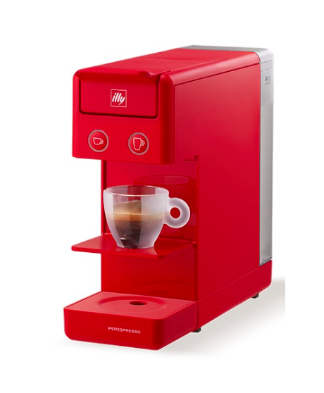 Vendita online macchina per caffè Illy espresso&coffee y3 Rossa metodo iperespresso miglior prezzo on-line capsule Illy