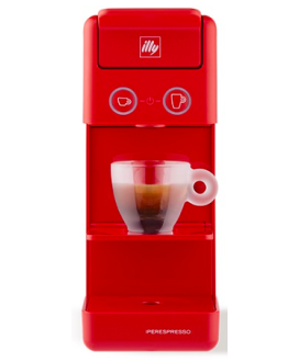 Vendita online macchina per caffè Illy espresso&coffee y3 Rossa metodo iperespresso miglior prezzo on-line capsule Illy