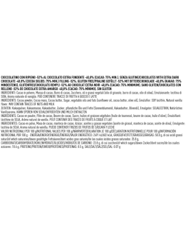 Vendita online ovetti Venchi fondente 75% Cuor di Cacao €30.00 al Kg. Shop on-line ovetti di Pasqua Venchi Unica fondente cuor d