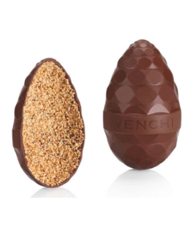 Venchi - Uovo Chocoviar Gianduja in cilindro di metallo - 330g