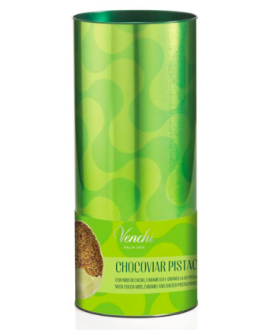 Venchi Easter Eggs Chocoviar Egg Pistachio metal cylinder | corso101