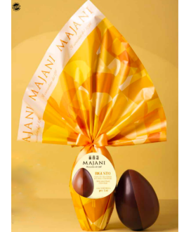 Buy on line italian Easter eggs with surprise duble taste milk and dark chocolate. Shop on line easter egg Majani Fiat cremino,