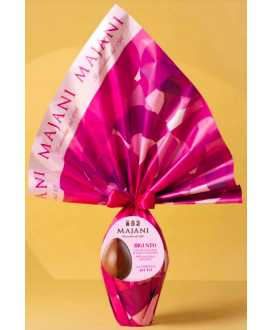 Vendita online uova di Pasqua Bigusto Majani. Shop on line Uovo metà di cioccolato al latte e metà fondente. Miglior prezzo on l