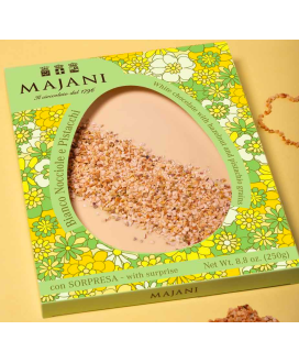 Vendita online uova di Pasqua Majani di cioccolato bianco con amarene. Shop on line Uovo di Pasqua con amarene