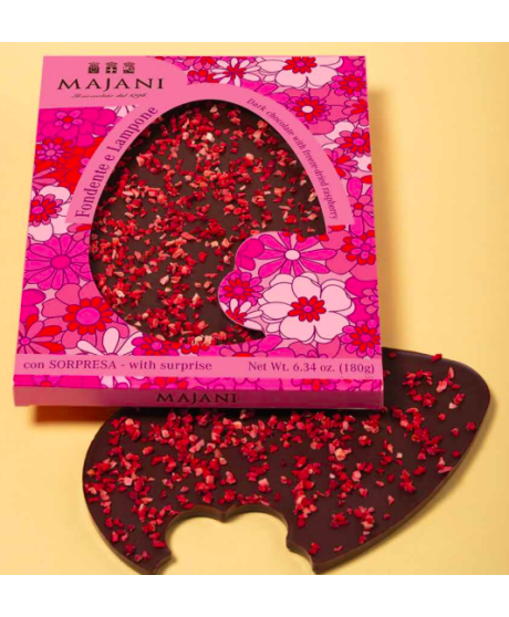 Majani - Plato' Bloom - Dark Chocolate and Raspberry - 180g