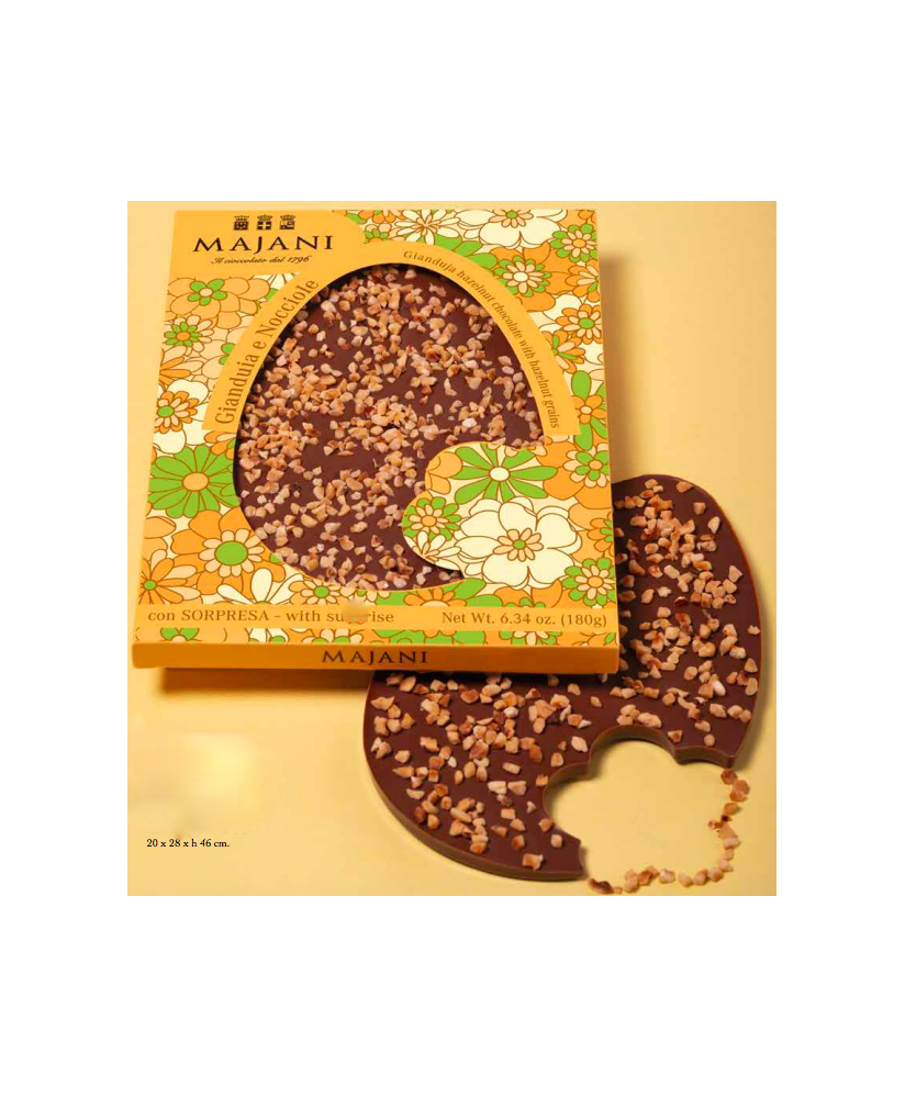 Majani - Plato' - BLOOM - GIANDUJA & NOCCIOLE - 180g