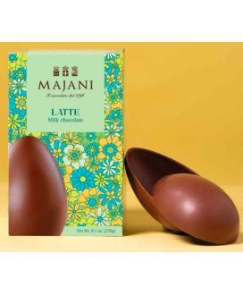 Buy on line italian Easter eggs with surprise Dark Chocolate with Orange Peel . Shop on line easter egg Majani Fiat cremino, dar