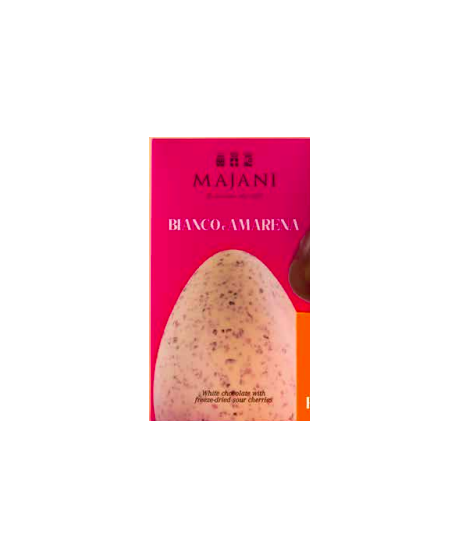 Vendita online uova di Pasqua Majani di cioccolato fondente extra con scorze di arancia candite. Shop on line Uovo di Pasqua fon