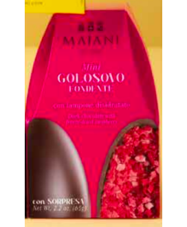 Majani - Golosovino Dark Chocolate with Raspberry Mignon - 65g