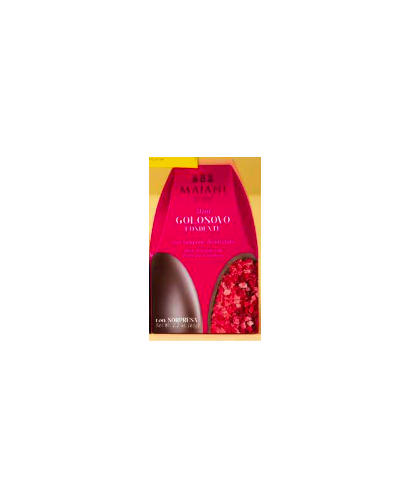 Majani - Golosovino Dark Chocolate with Raspberry Mignon - 65g