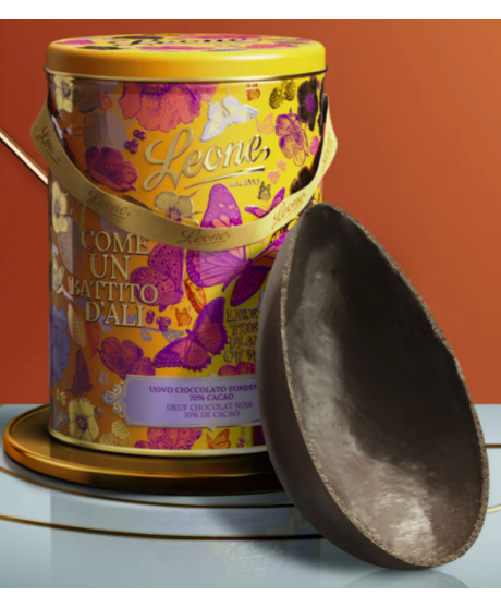Leone - Uovo Classico Fondente 70% - Latta - 300g