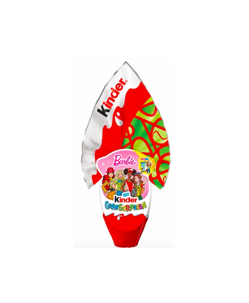 Kinder Ferrero - Barbie - Gran Sorpresa - 150g