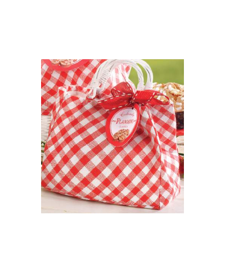 FLAMIGNI - MINI EASTER CAKE IN COUNTRY BAG - 100g