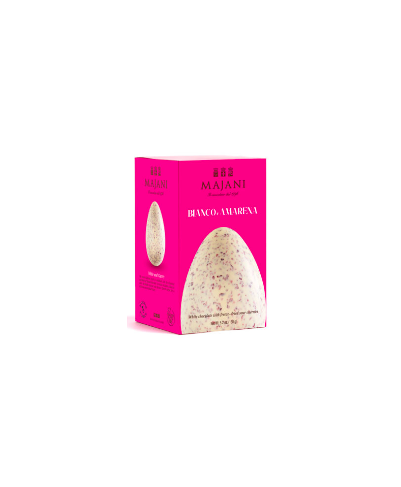 Vendita online uova di Pasqua Majani di cioccolato fondente extra con scorze di arancia candite. Shop on line Uovo di Pasqua fon