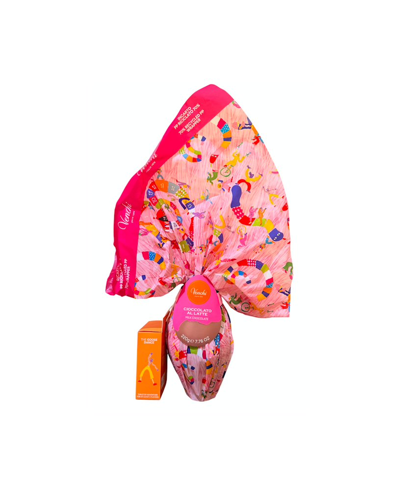 Vendita online uova di cioccolato Venchi, con doppia sorpresa da Bambina Prico. Shop on line uova di cioccolata senza glutine pe