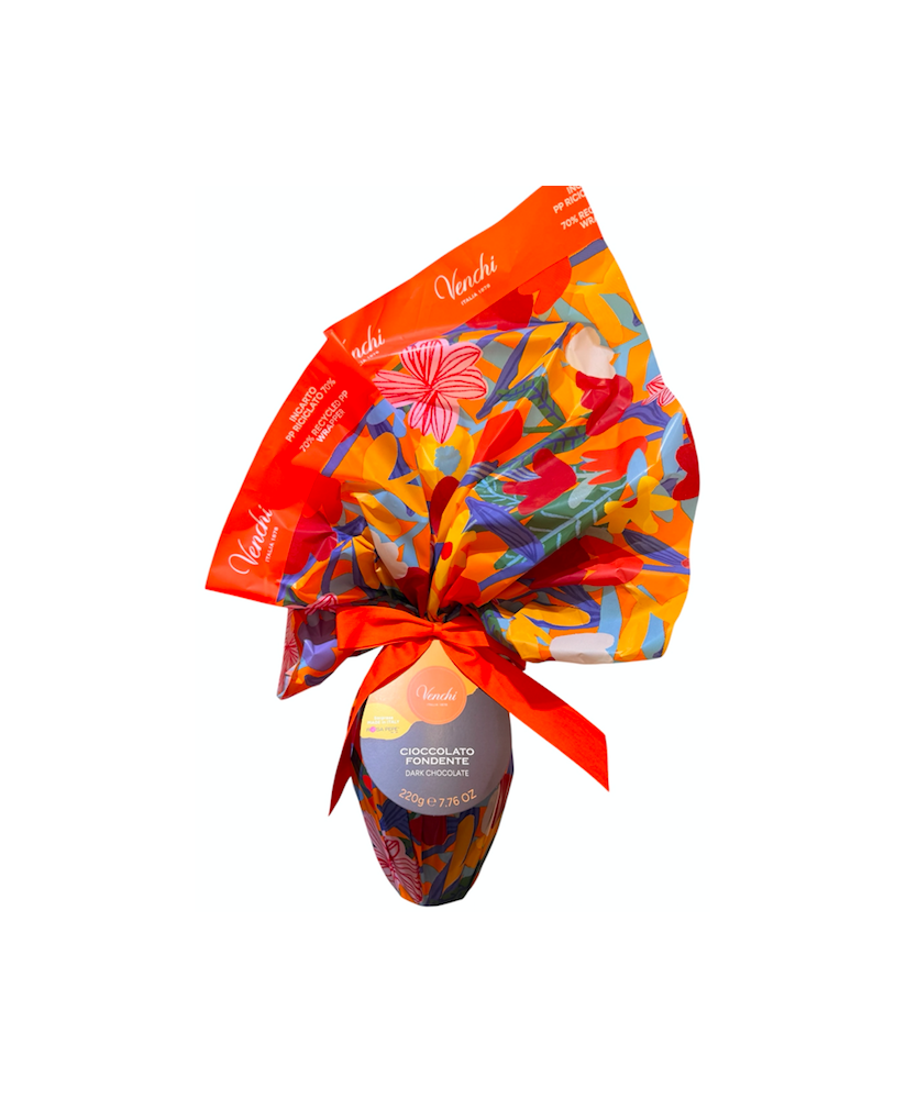 Vendita online uova di cioccolato fondente extra Venchi. Shop on line uova di cioccolata fondenti senza glutine per celiaci, con