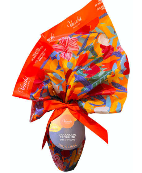 Vendita online uova di cioccolato fondente extra Venchi. Shop on line uova di cioccolata fondenti senza glutine per celiaci, con