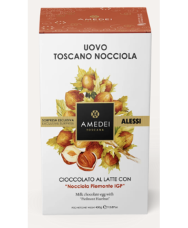 Uova di Pasqua Amedei Toscano Nocciola vendita online shop | corso101