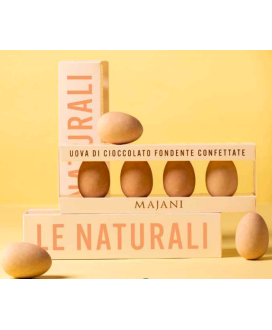 Online sales, Buy Italian Majani sugar coated chicken easter eggs, stuffed with dark chocolate. Shop online little easter eggs