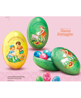 Uovo metallo Baratti e Milano con ovetti assortiti | corso101.com