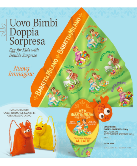 Baratti - Egg Milk for Children - 210g | corso101.com