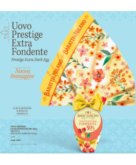 Baratti - Uovo Prestige Ciuffo - Extra Fondente 50% - 210g