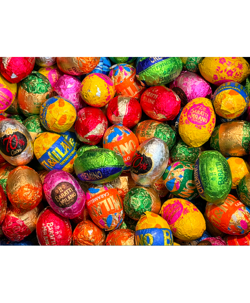 Online sale Delicious OUR SELECTION OF THE BEST EGGS OF LINDT, Majani, VENCHI, CAFFAREL, BARATTI And PERUGINA Vulpitta Corso 101