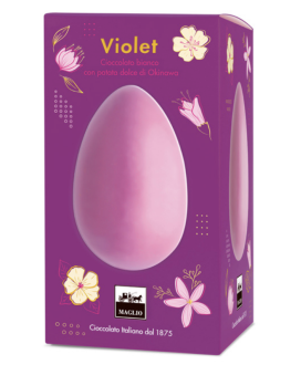 Maglio Uovo Violet Cioccolato bianco e patata di Okinawa | corso101