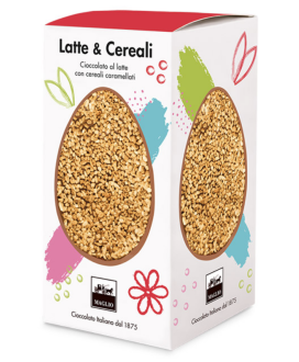 Uova di pasqua Maglio al latte con cereali vendita online | corso101