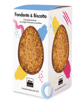 Maglio - Uovo Fondente e Biscotto croccante caramellato - 200g