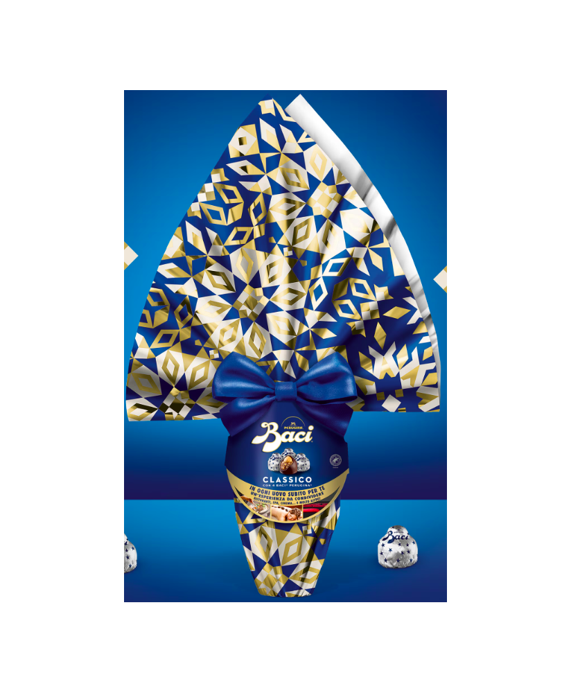 Online sales Easter eggs MADE IN ITALY Baci Perugina chocolate extra dark with hazelnuts. Shop online egg chocolate with cocoa a