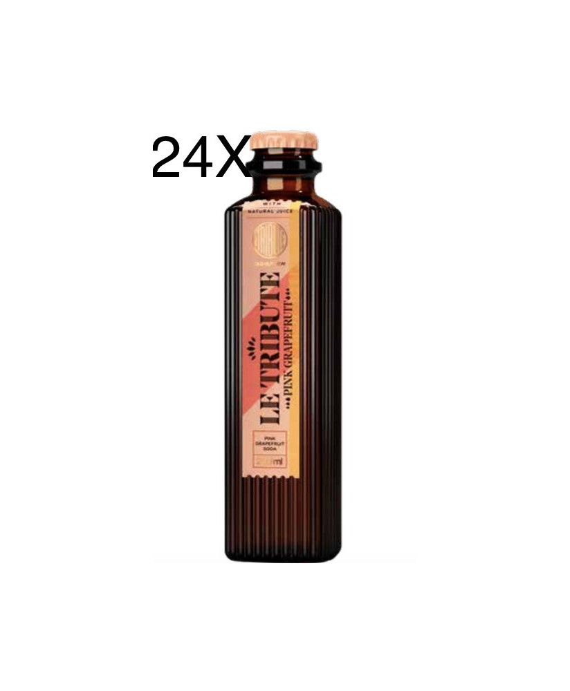 Le Tribute - Pink Grapefruit Tonic Water - 24 BOTTIGLIE - 20 cl