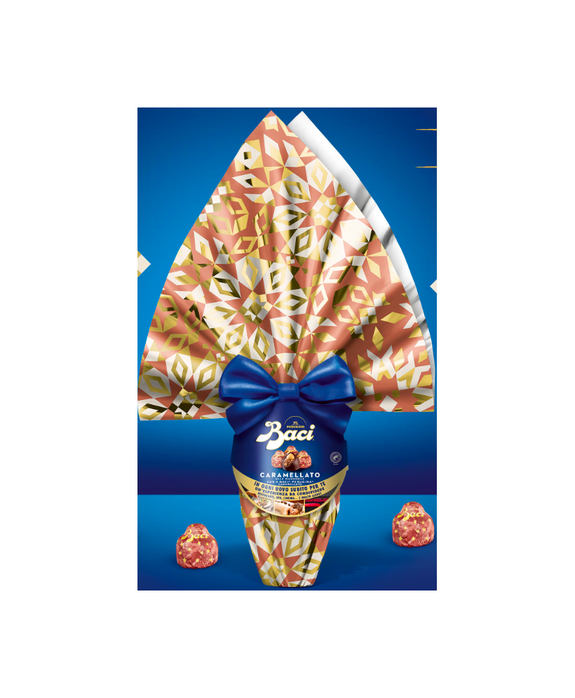 Perugina - Uovo di Cioccolato caramellato alle Mandorle - Baci Perugina - 265g