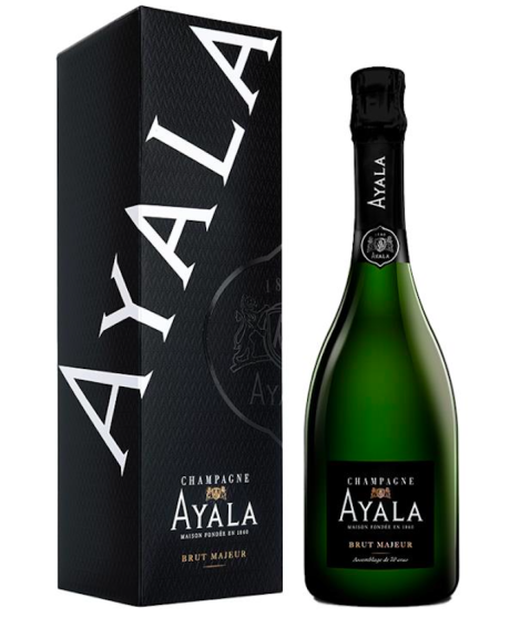 Shop online Champagne Ayala Brut Majeur. French quality champagne sales at the best price