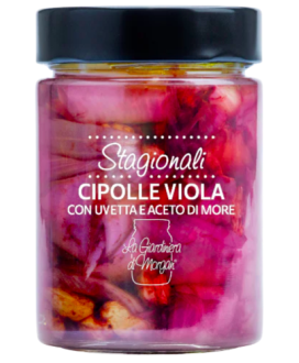 La Giardiniera di Morgan - Purple Onions with Blackberry Vinegar and Raisins - 310ml