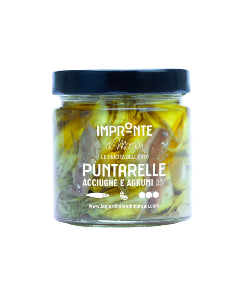 La Giardiniera di Morgan - Puntarelle with Anchovies and Citrus Fruits - 420ml