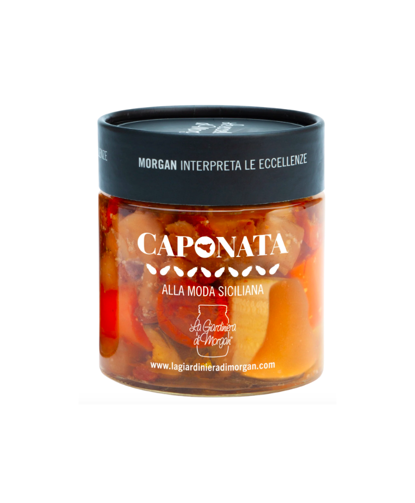 La Giardiniera di Morgan - Caponata Di Verdure Alla Moda Siciliana - 410ml