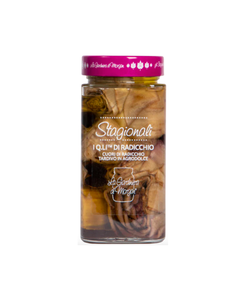 La Giardiniera di Morgan - Cuori di Radicchio Tardivo - 580ml