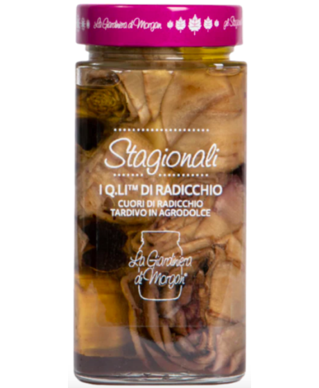 La Giardiniera di Morgan - Late-Ripened Radicchio Hearts - 580 ml