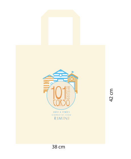 Bag in Cotone - Corso101 - 3 Cabine