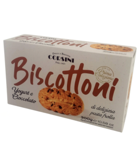 Shop online biscuits Corsini, biscuits Yogurt and Chocolate, Biscuits Corsini with Chocolate, Biscuits with yogurt.