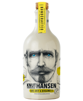 Knut Hansen - Earl Grey & Bergamotte - Infused Dry Gin - Ceramic Bottle - 50cl