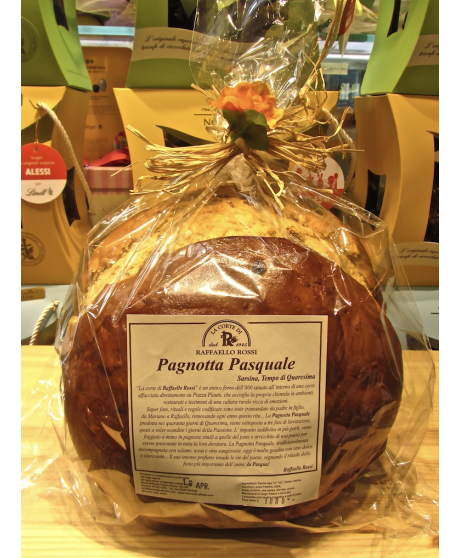 Pagnotta Pasquale di Sarsina del forno la "Corte di Raffaello", un antico forno appartenente alla famiglia Rossi. Vendita online