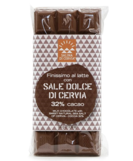 Salina di Cervia - Milk Chocolate with Cervia Sweet Salt - 100g