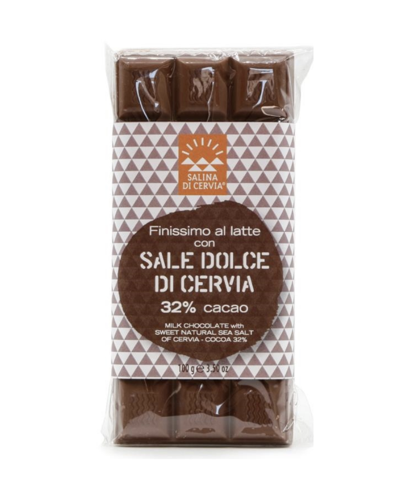 Salina di Cervia - Milk Chocolate with Cervia Sweet Salt - 100g