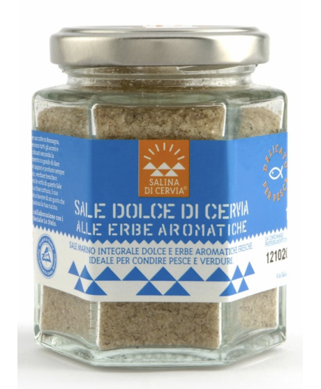 copy of Cervia Salt - Sweet Salt with Aromatic Herbs - Ideal for Meat - 175g