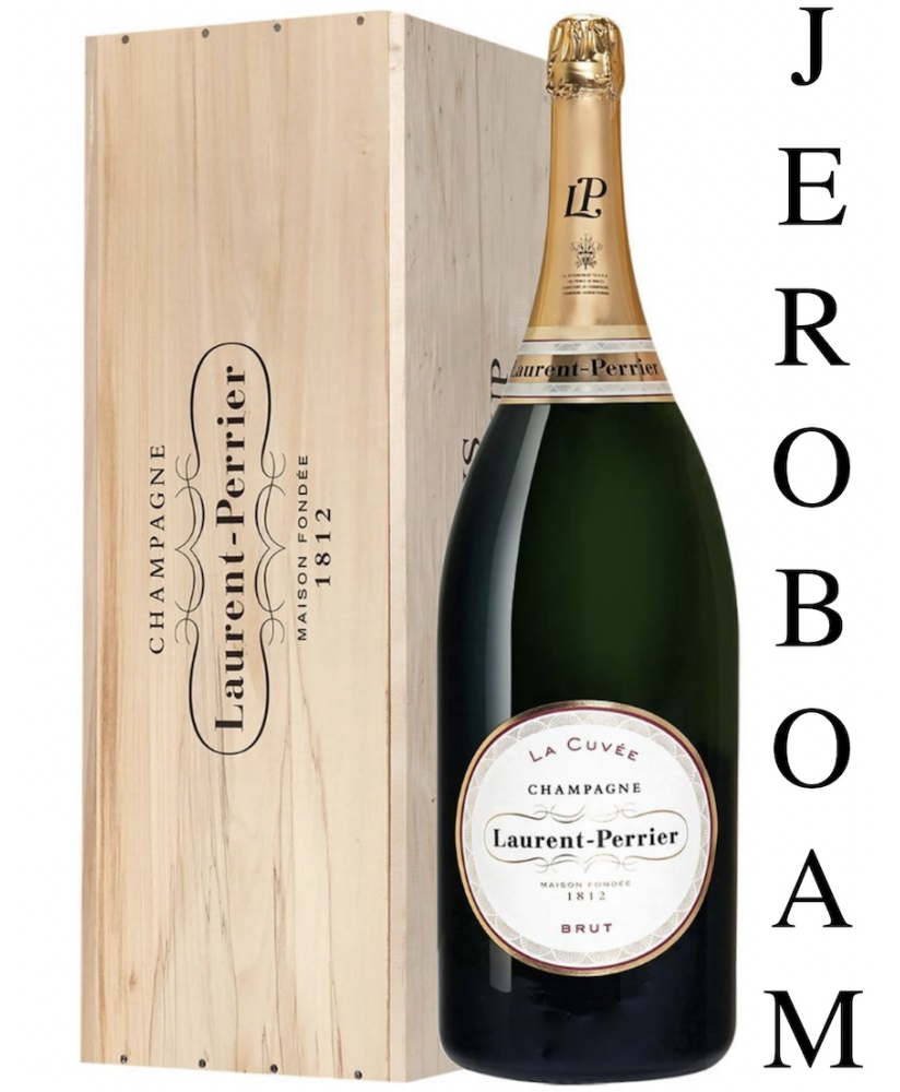 Laurent Perrier - La Cuvee Brut - Jeroboam - Astucciato Legno - 300cl